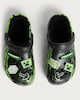 image 2 of Minecraft Creeper Clogs in Black