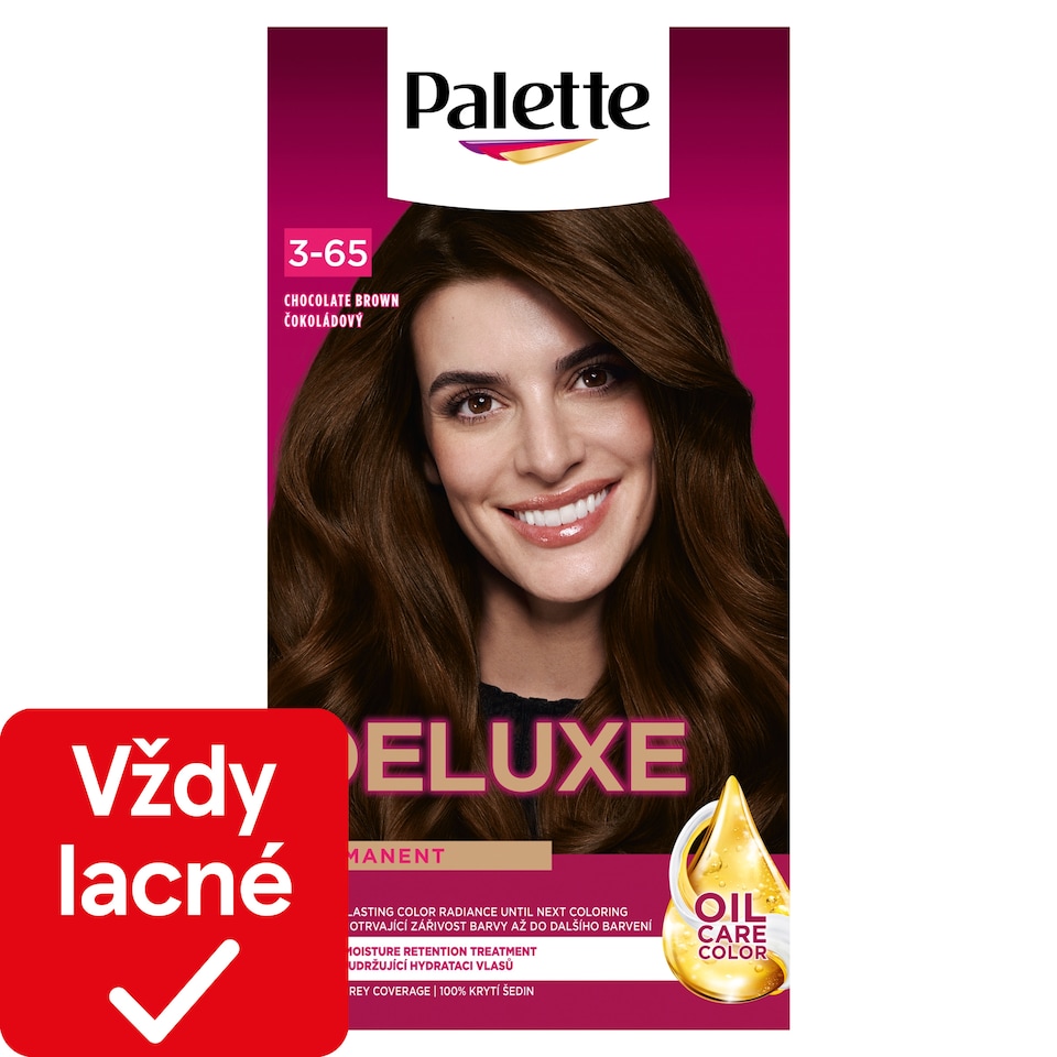obrázok 1 z Palette Deluxe farba na vlasy Čokoládový 3-65