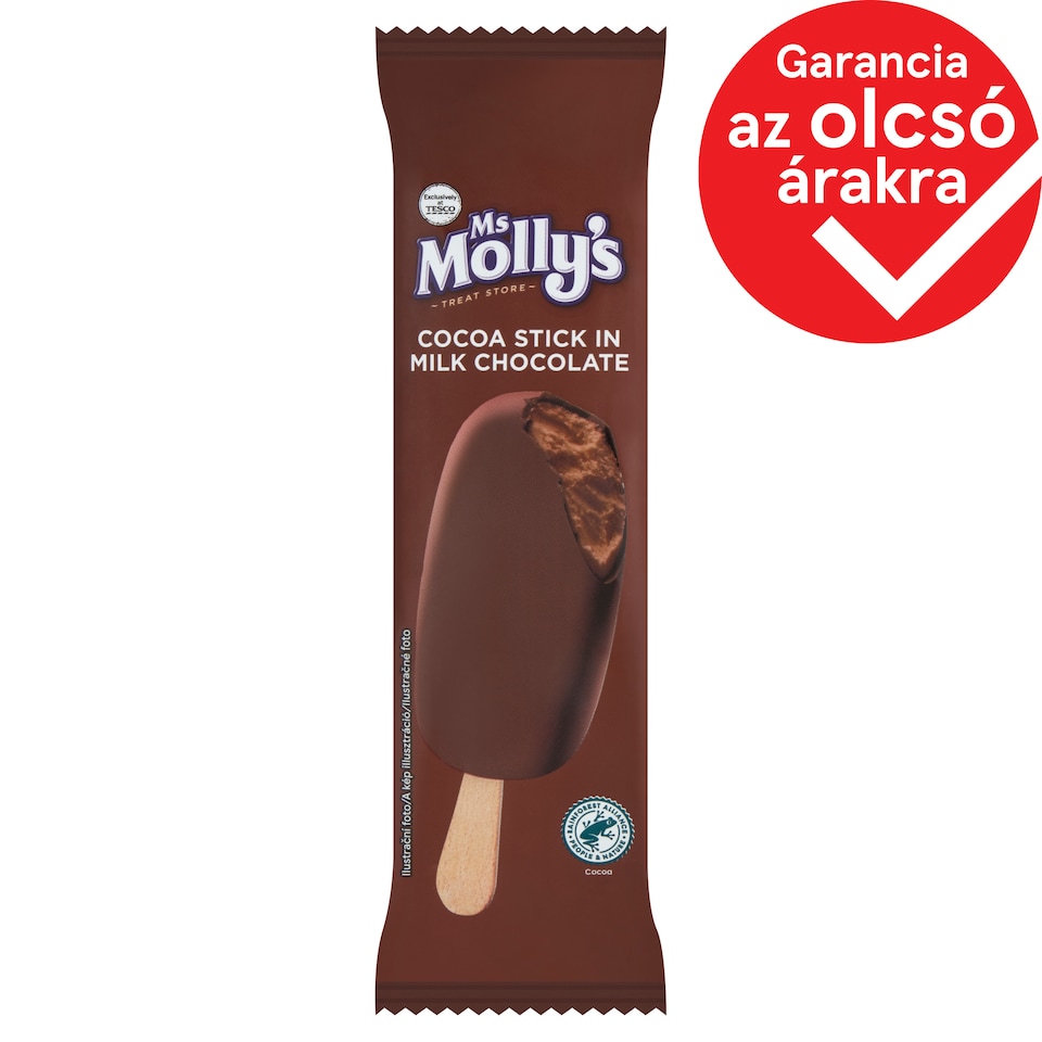Ms Molly's Cocoa Ice Cream Coated Milk Chocolate 120 ml