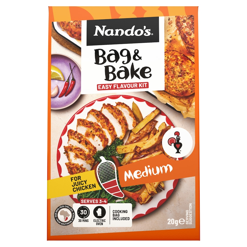 Nando's Bag And Bake Medium 20G