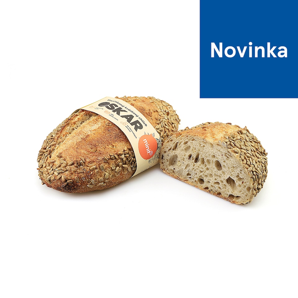 Oskar kváskový slnečnicový chlieb 505 g