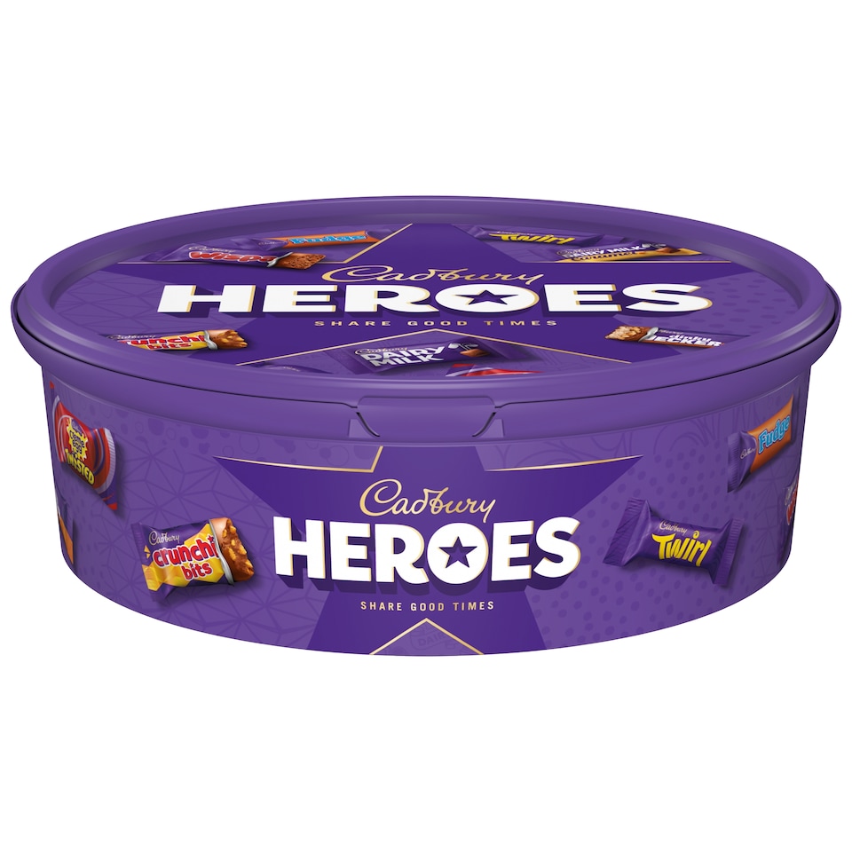 image 1 of Cadbury Heroes Tub 475g