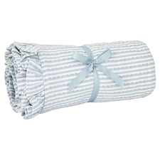 F&F Home Blue Stripe Bedspread