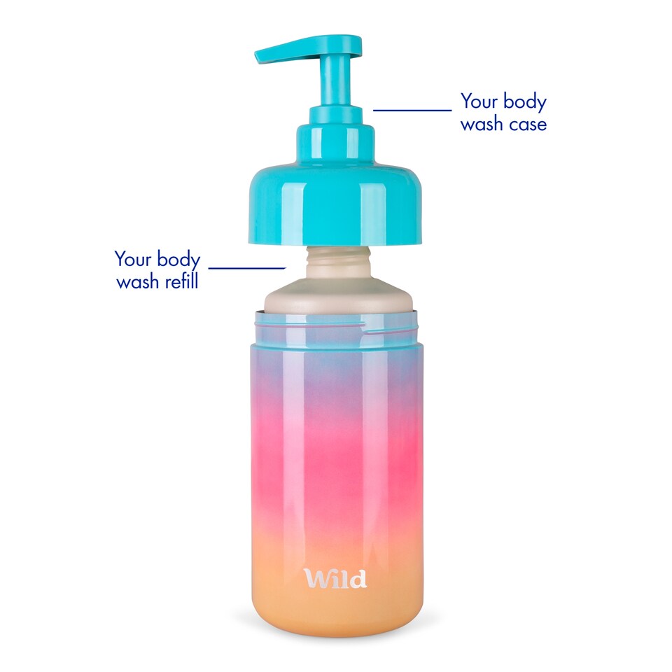 image 1 of Wild Body Wash Refill Cherry Blossom 300ml