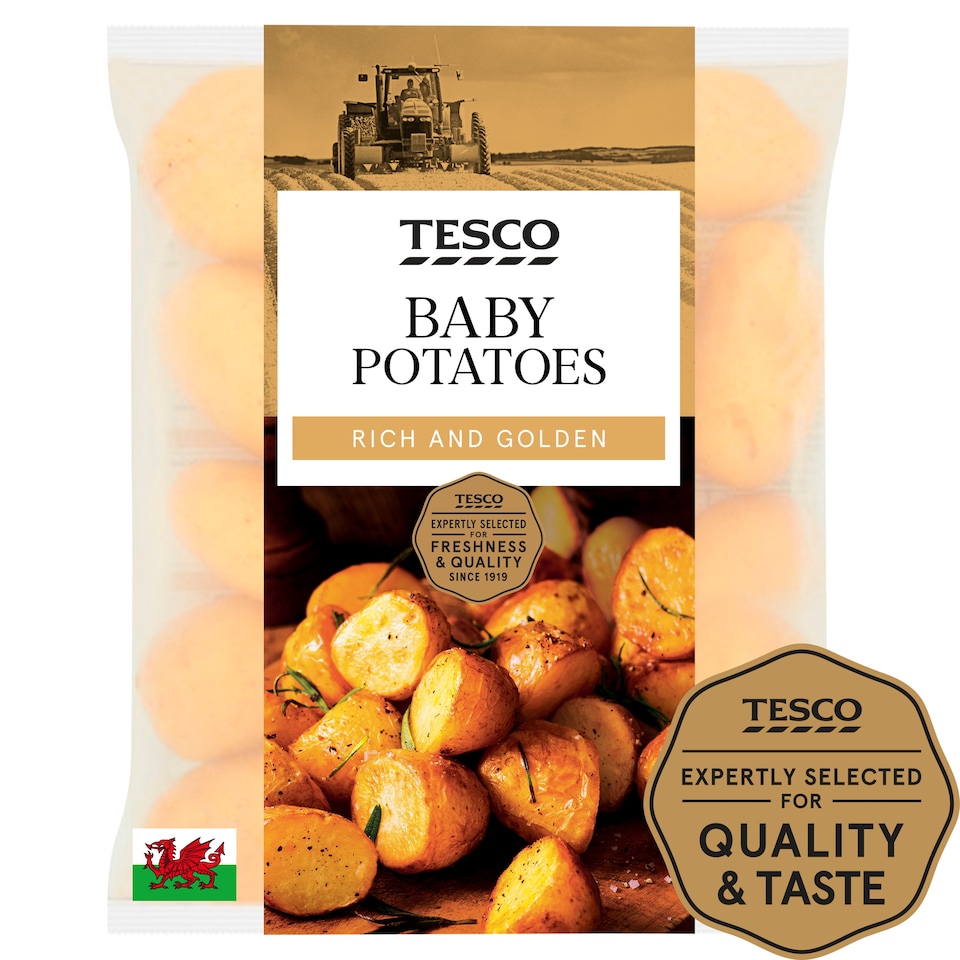 Tesco Welsh Baby Potatoes 1Kg