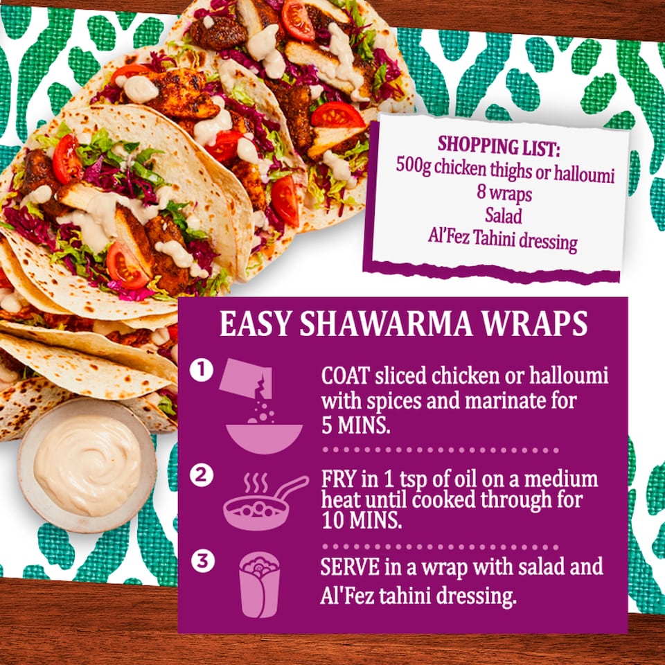 image 1 of Al'Fez Shawarma Spice Mix Seasoning 25g