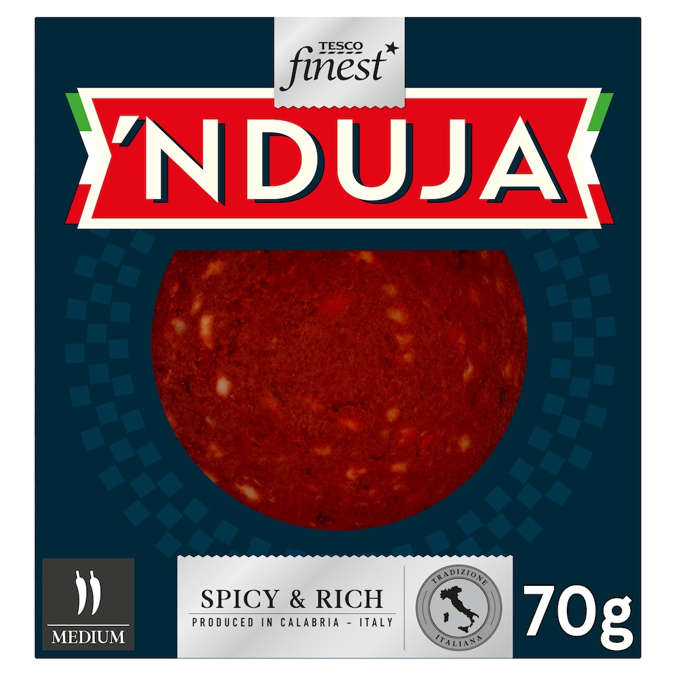 image 1 of Tesco Finest Nduja 70G