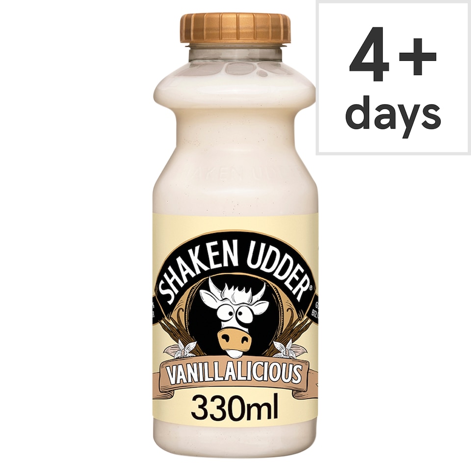 image 1 of Shaken Udder Vanilla-Licious Milkshake 330Ml