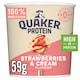 image 1 of Quaker Protein Porridge Pot - Strawberries & Cream Flavour 59g