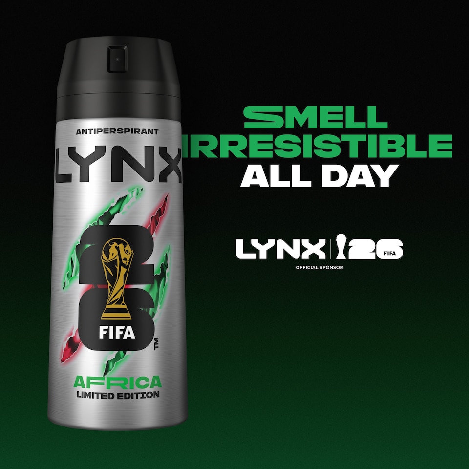 image 1 of Lynx Africa 72h Antiperspirant Deodorant for Men 150ml