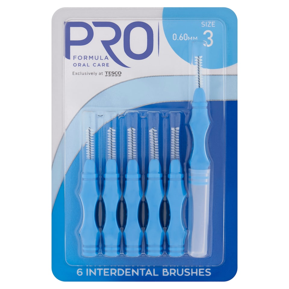 Pro Formula Interdental Brushes Size 3 6 Pack