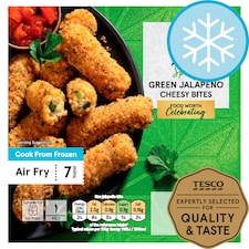 Tesco 8 Green Jalapeno Peppers Bites 160G