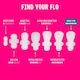 image 3 of Flo Bamboo Maxi Pads - Ultra Absorbent, Long & Wide (10 pads)
