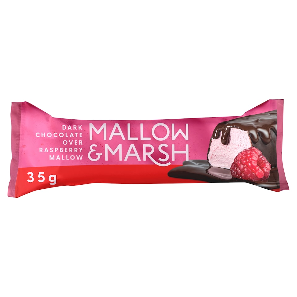 Mallow & Marsh Dark Chocolate Over Raspberry Mallow 35g