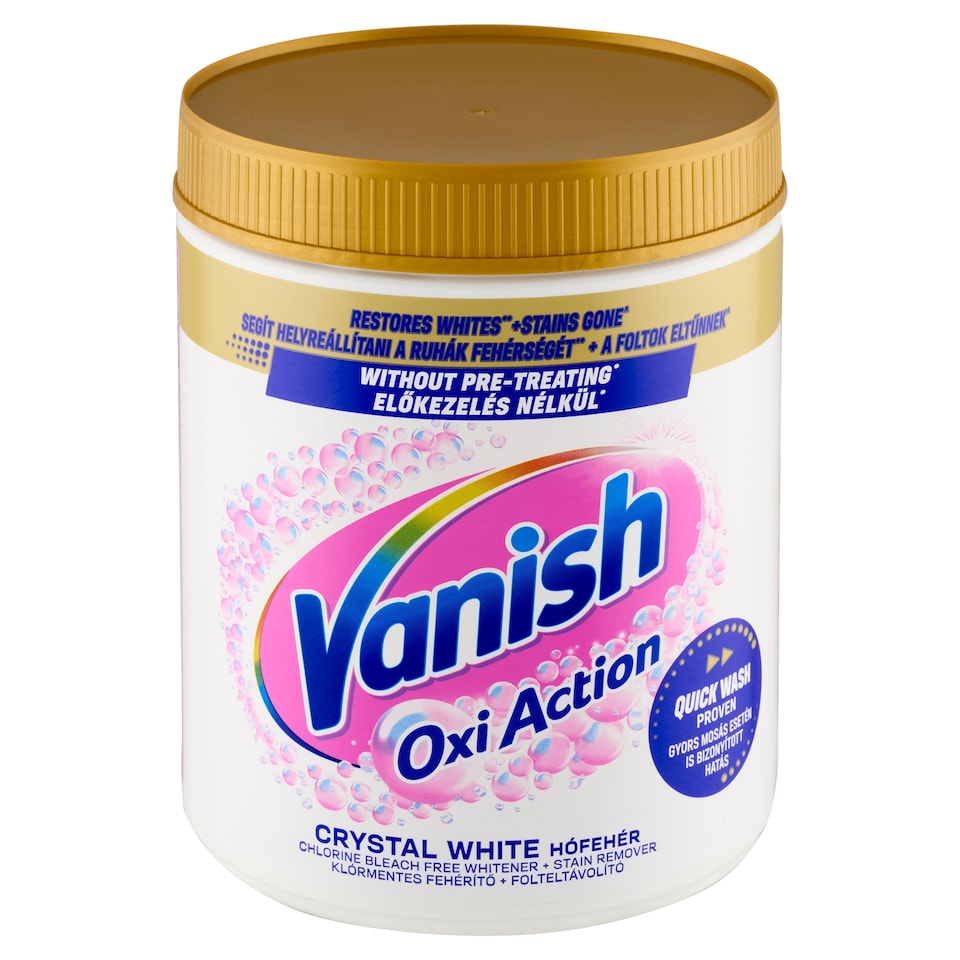 image 1 of Vanish Oxi Action Whitening and Stain Removal Powder 970g