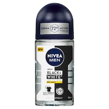 Nivea Black & White Invisible Epic Night Guľôčkový antiperspirant 50 ml
