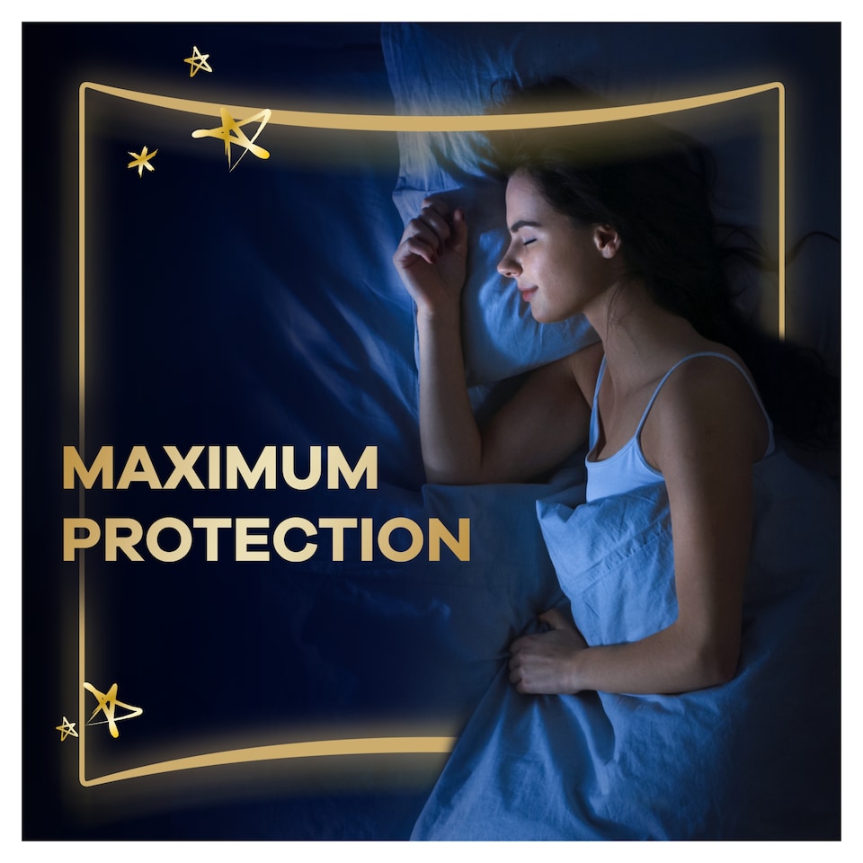 image 1 of Always Ultra Sanitary Towels Secure Night (Size 4) Wings x 66 Pads