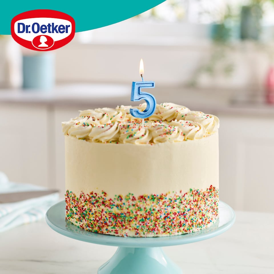 image 1 of Dr. Oetker Number 5 Candle