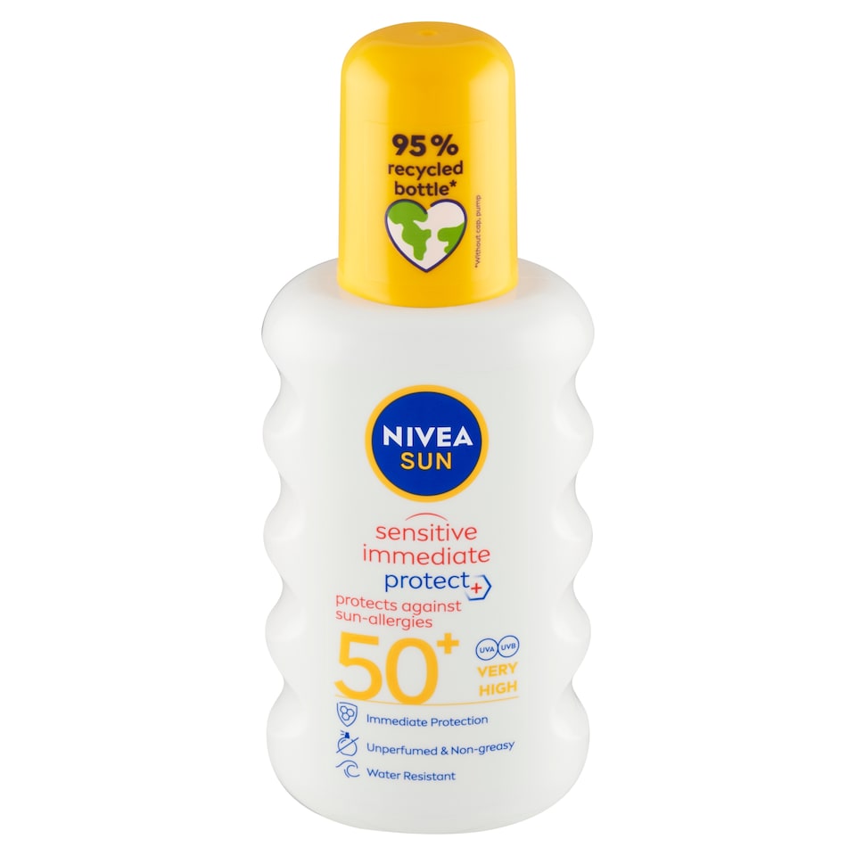 obrázok 1 z Nivea Sun Sensitive Sprej na opaľovanie OF 50+ 200 ml