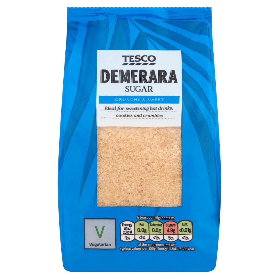 Tesco Demerara Sugar 500G