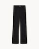 image 4 of F&F Contour High Rise Bootcut Jeans in Black