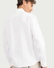 image 3 of F&F Pure Linen Button Up Shirt in White