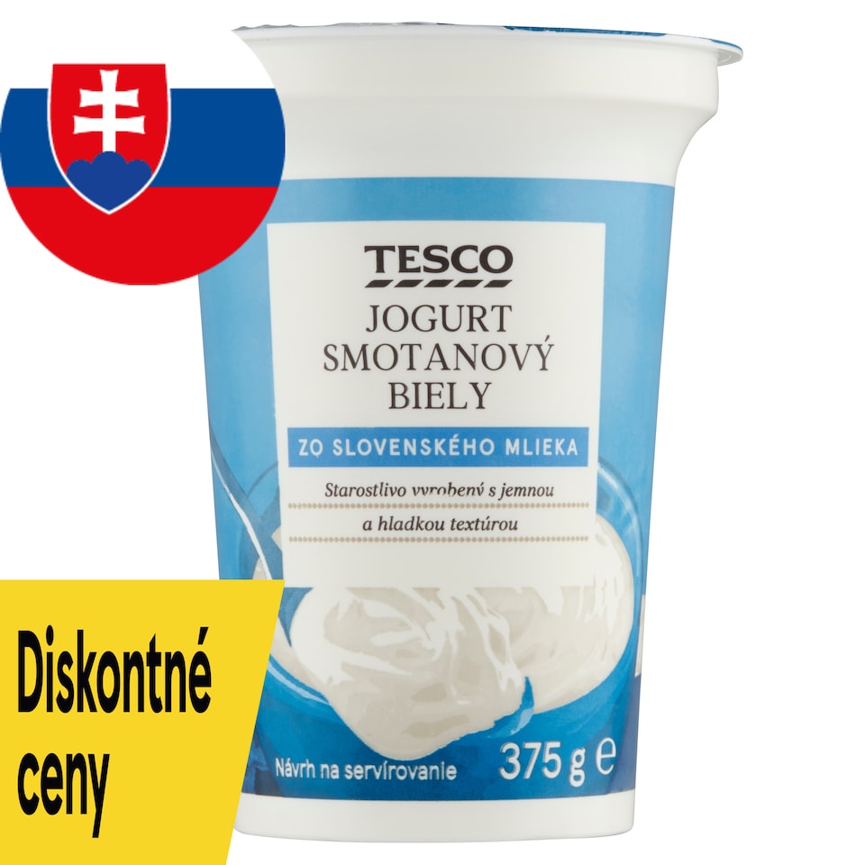 Tesco White Creamy Yoghurt 375 g