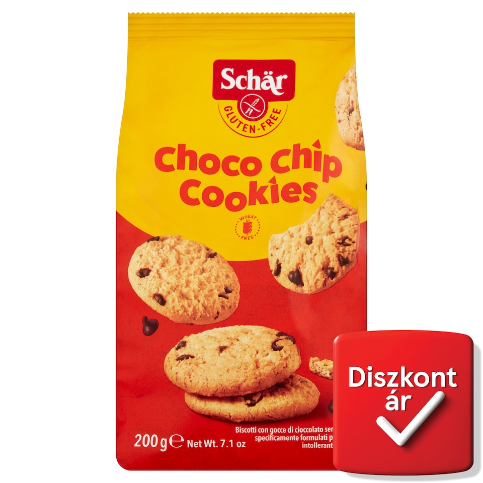Schär gluténmentes csokoládés keksz 200 g  1. kép