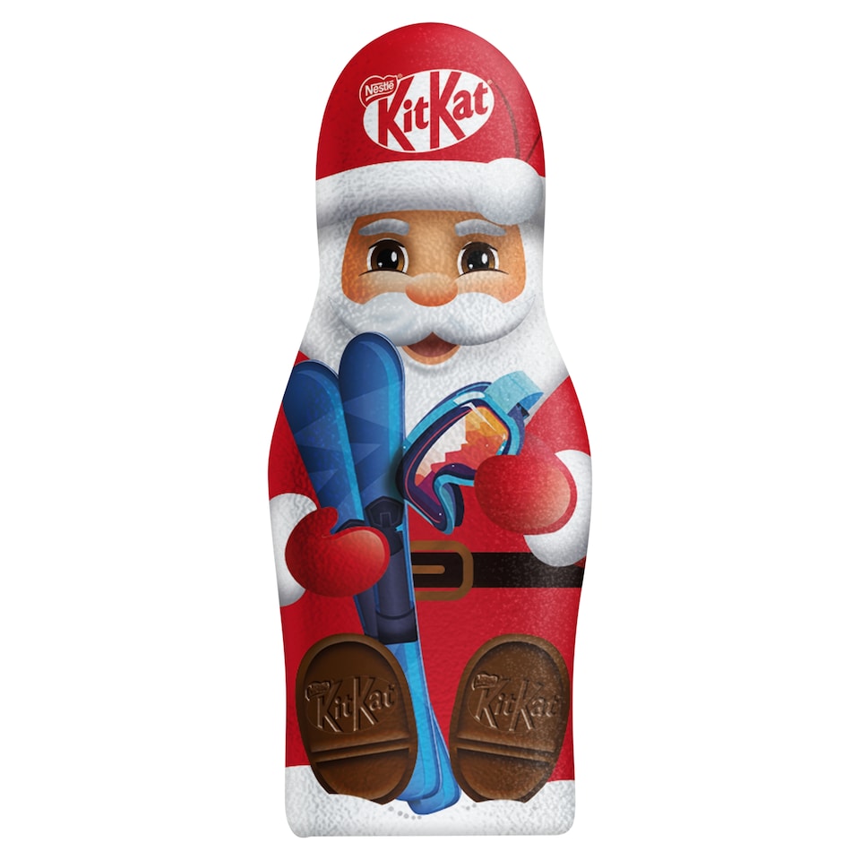image 1 of KitKat Milk Chocolate Santa Claus with Wheat Flakes 17 g
