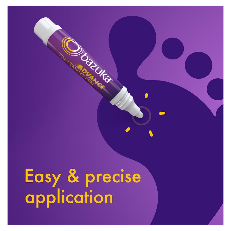 image 1 of Bazuka Advance Treatment Pen For Stubborn Warts & Verrucas 3ml