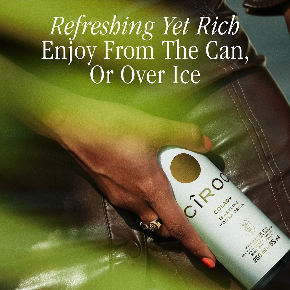image 1 of Ciroc Colada Sparkling Vodka Drink 250ml