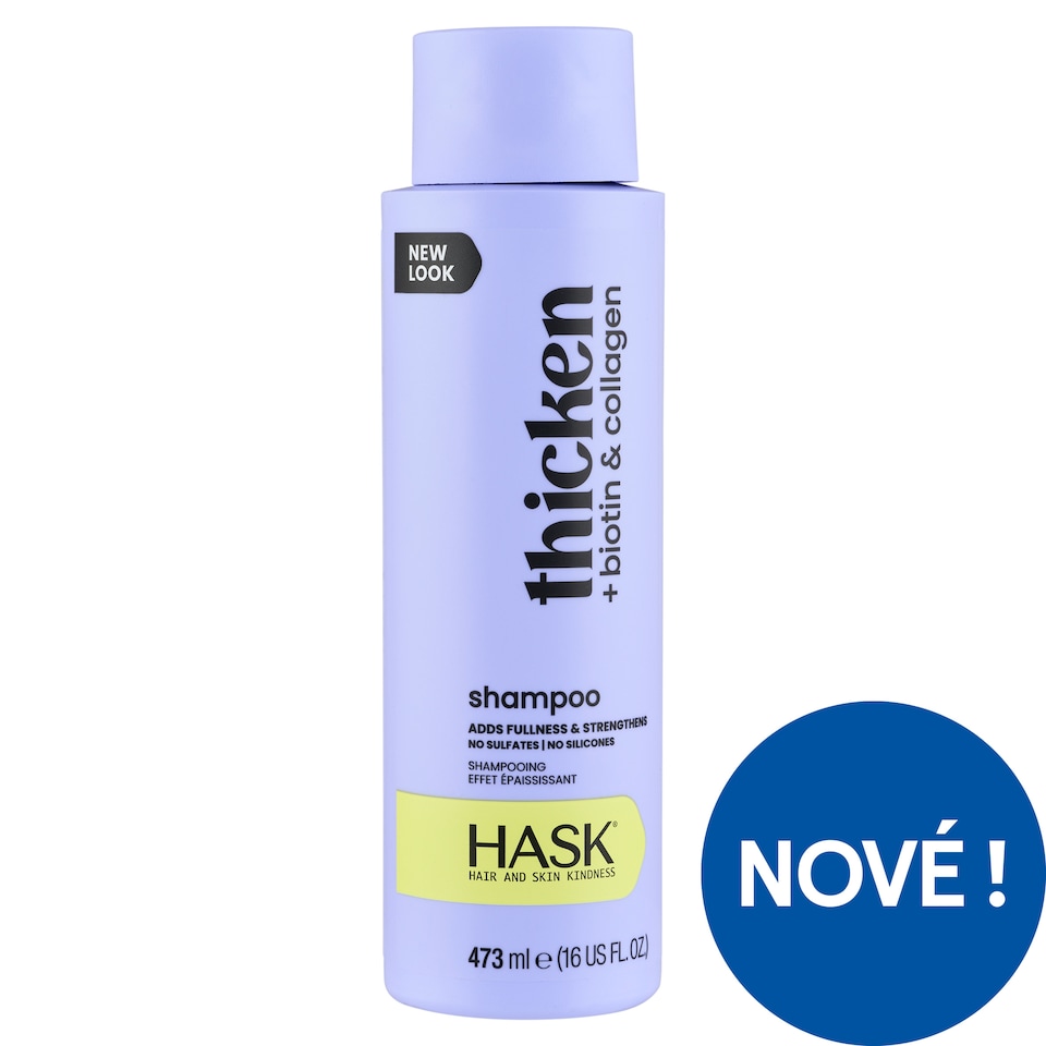 Hask Thicken šampon pro objem, posílení a zpevnění vlasů 473ml