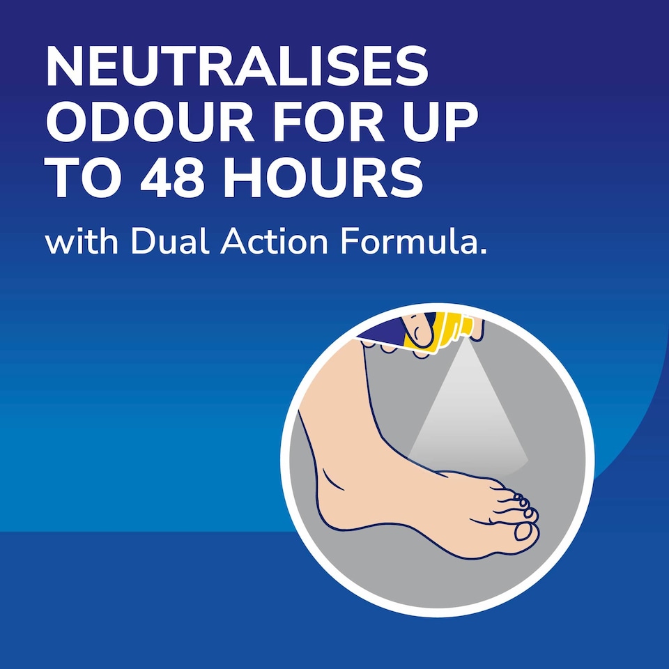 image 1 of Scholl Fresh Step 24 Hour Care Antiperspirant Spray for Dry Feet