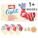 image 1 of Muller Light Red Fruit Assorted Fat Free Yogurt 6X140g