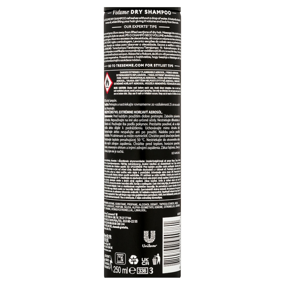 Obrázek 1 pro produkt TRESemmé Volume suchý šampon 250ml