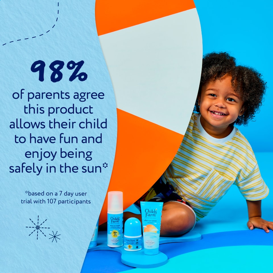 image 1 of Childs Farm SPF50+ Sun Spray Fragrance-Free 100ml