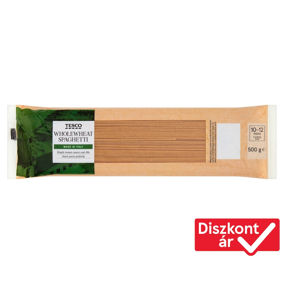 Tesco Wholewheat Spaghetti 500 g