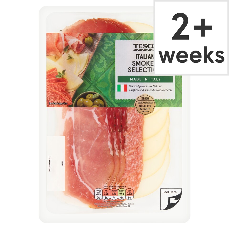 Tesco Italian Inspired Smoked Selection 120G