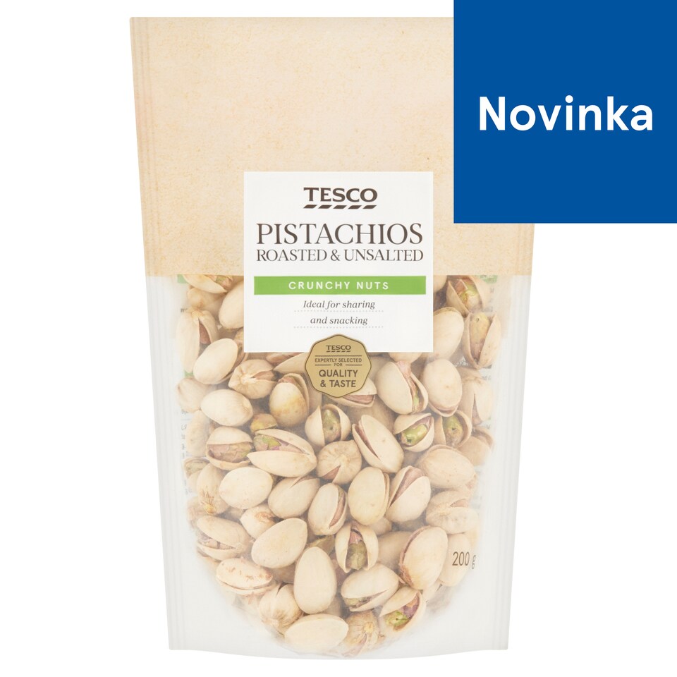 Tesco Pistachios Roasted & Unsalted 200 g