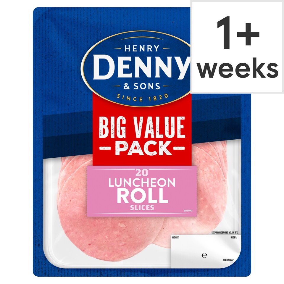 Denny Big Value Pack Luncheon Roll Slices 245g
