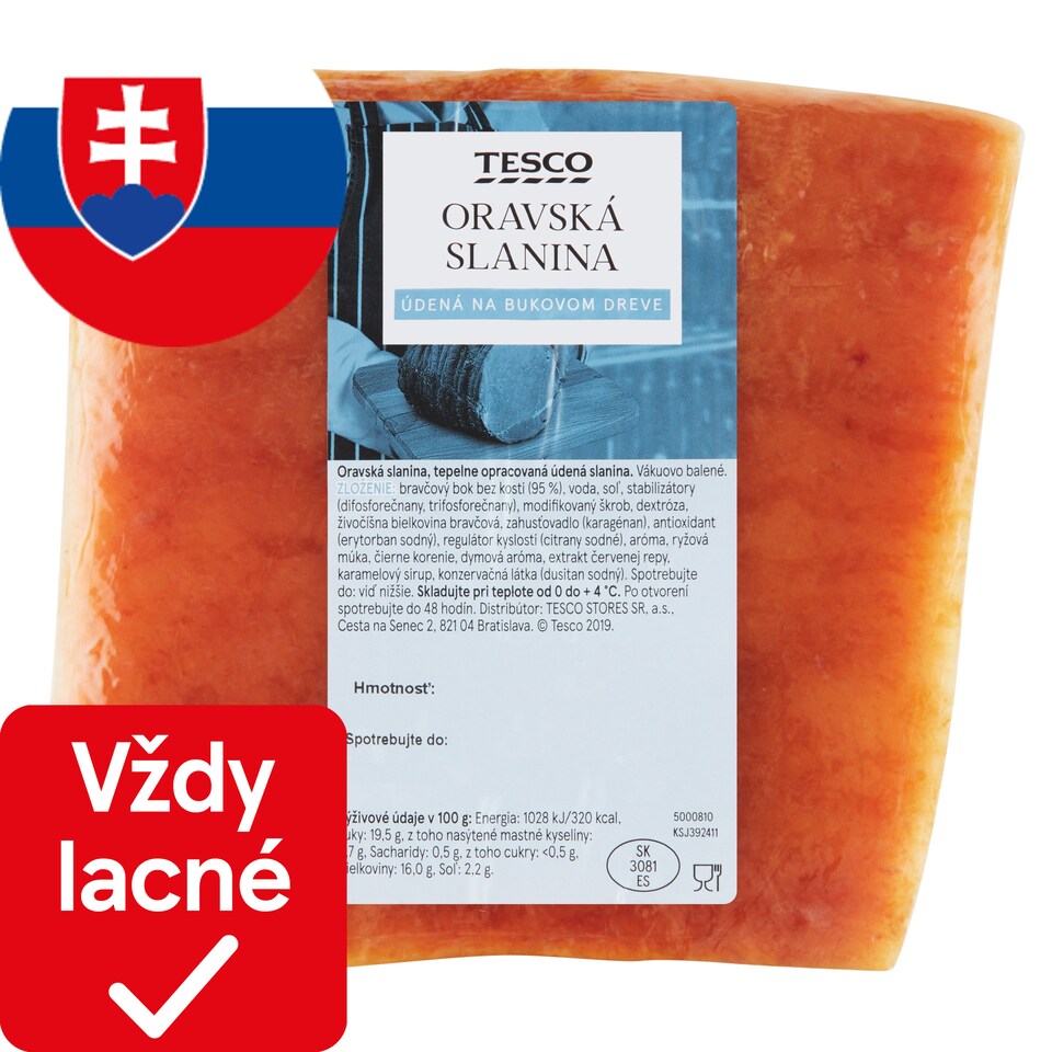 Tesco Oravská slanina
