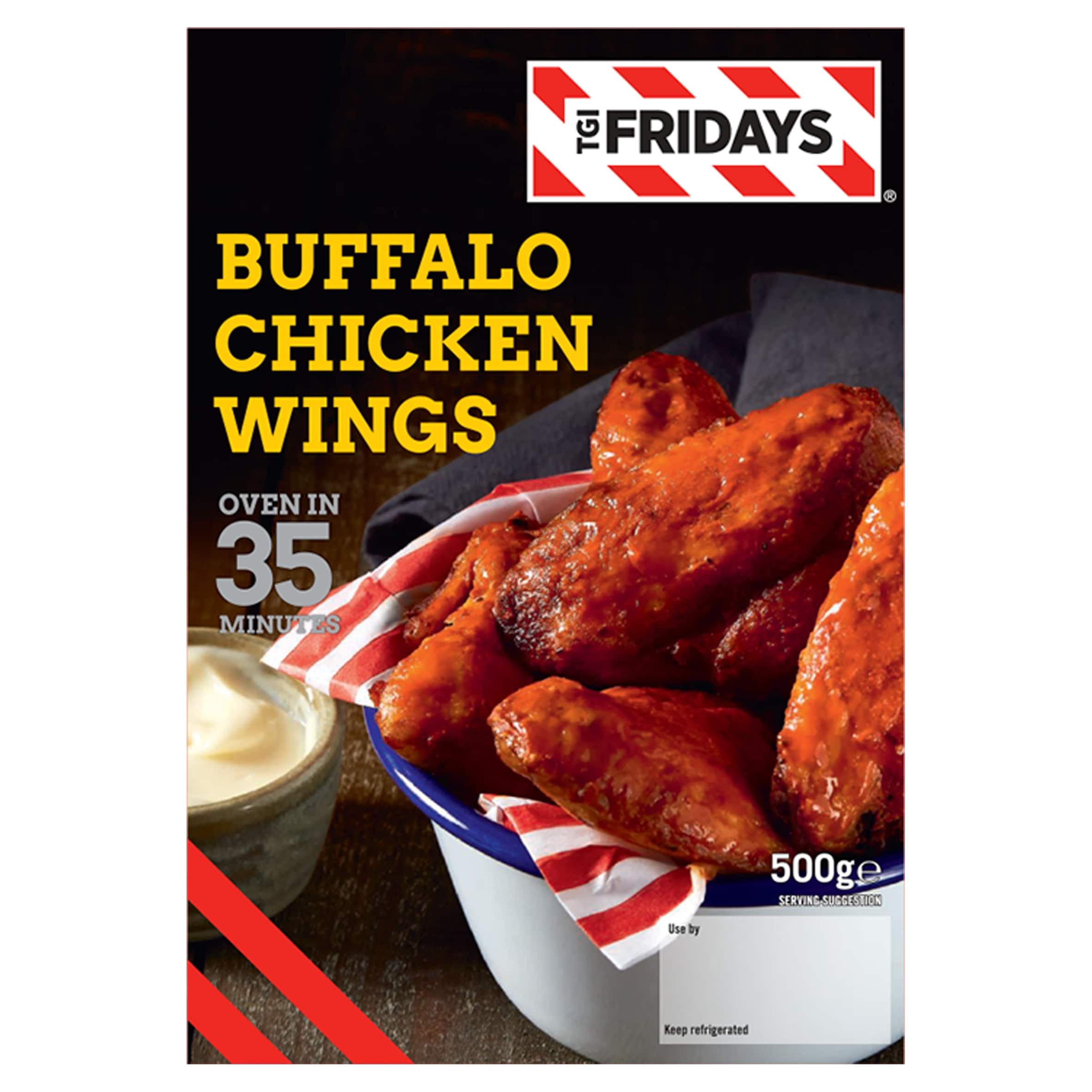 Tgi Fridays Buffalo Chicken Wings 500G
