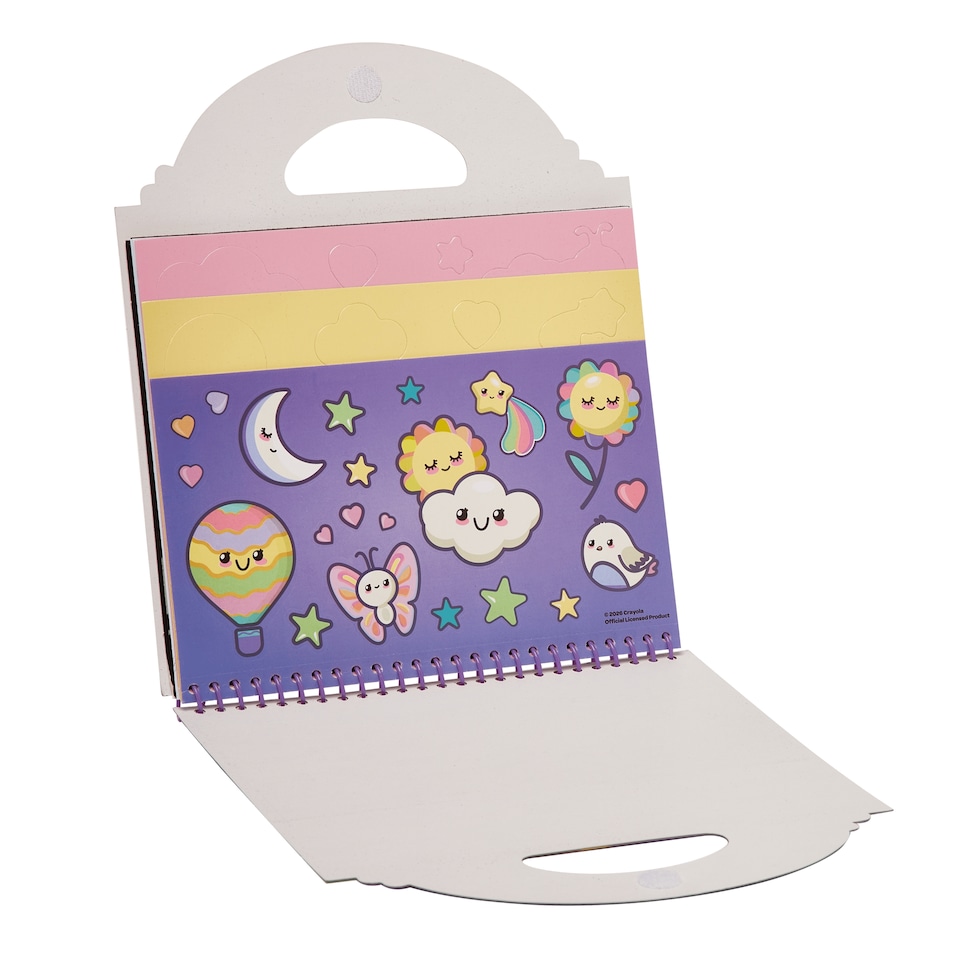 image 1 of Crayola Cute & Colourful Travel Activity Pad
