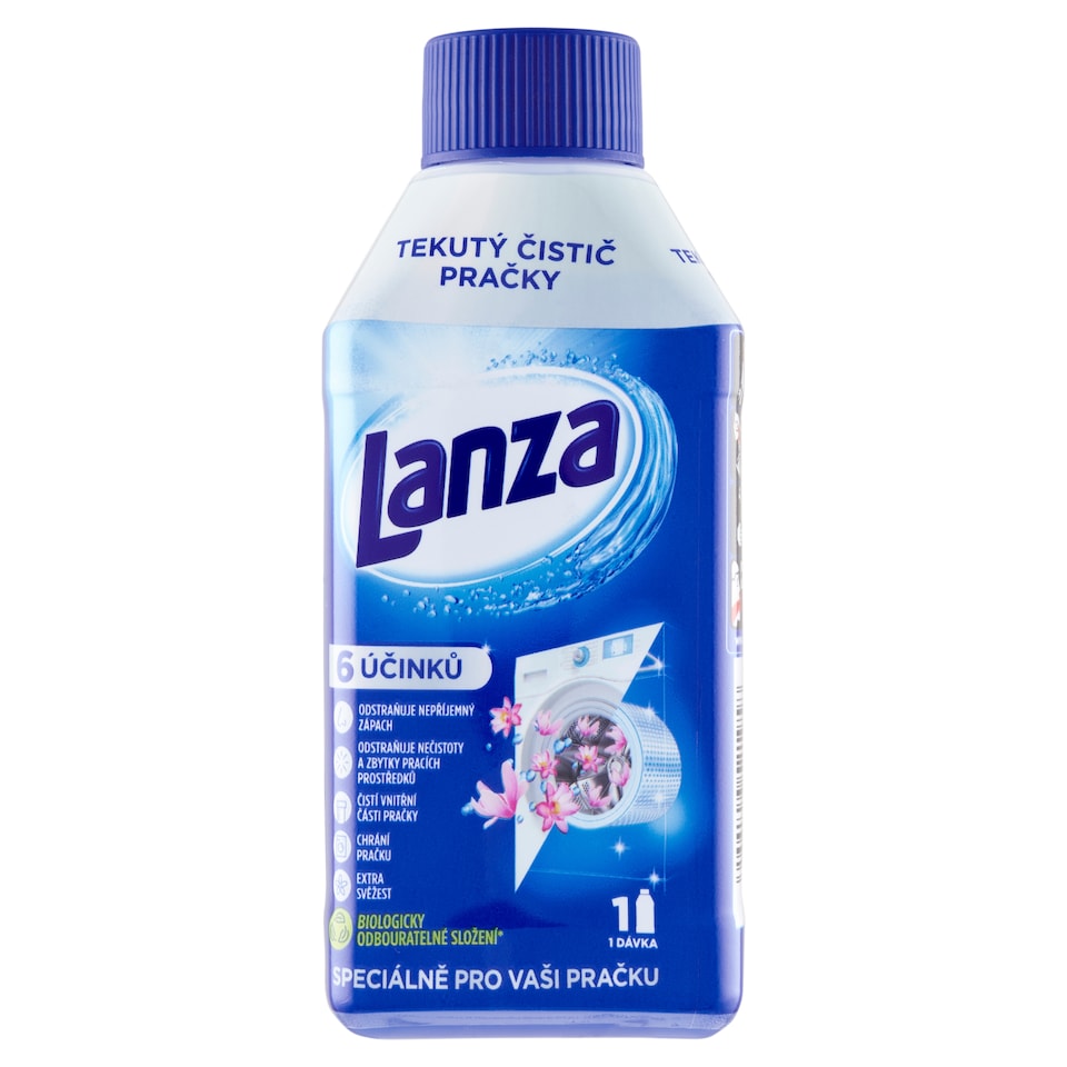 obrázok 1 z Lanza Tekutý čistič práčky svieža vôňa 250 ml