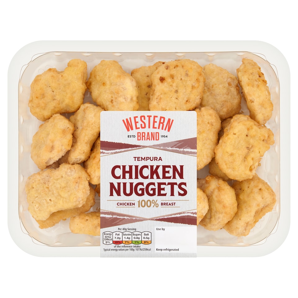 Western Brand Tempura Chicken Nuggets 420g