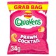 image 1 of Walkers Quavers Prawn Cocktail Grab Bag Crisps 34g