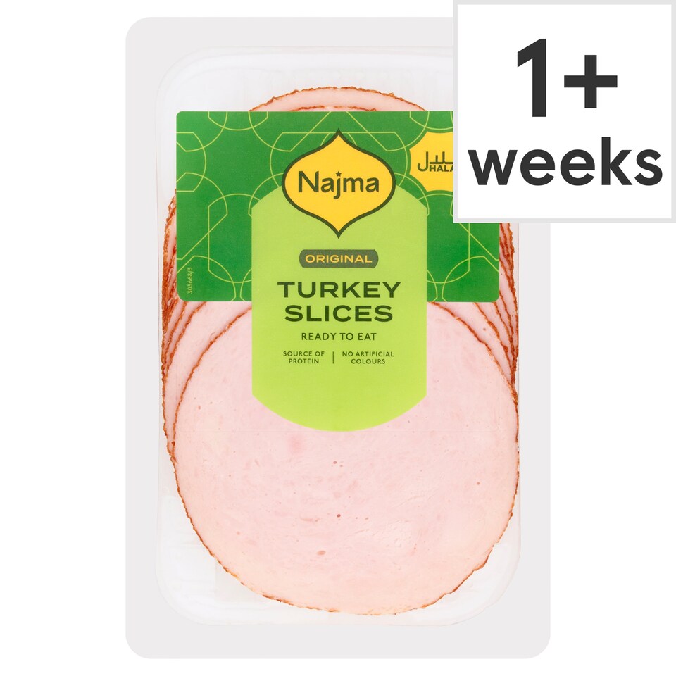 Najma Sliced Turkey Breast 150G Tesco Groceries