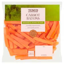 Tesco Carrot Batons 600G