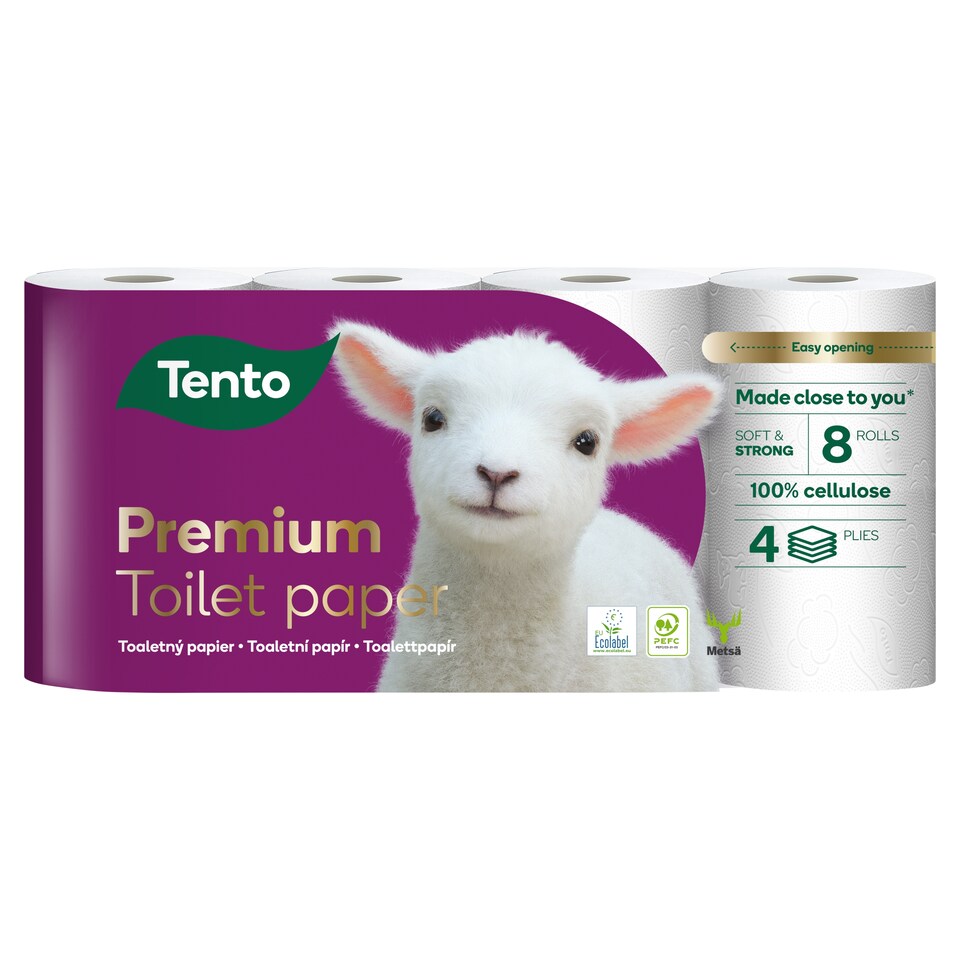 obrázok 1 z Tento Premium Gold toaletný papier 4 vrstvy 8 kotúčov