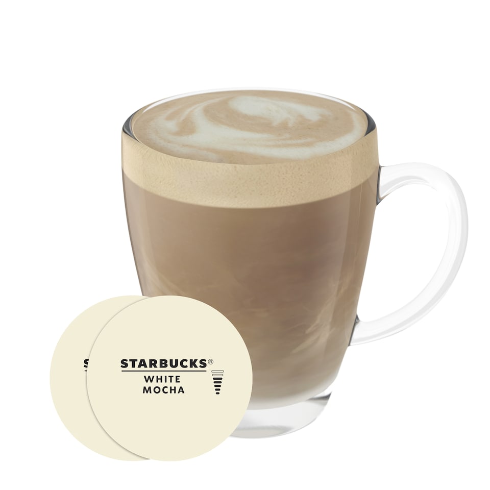 image 1 of Starbucks by Nescafe Dolce Gusto White Mocha Coffee Pods x12 123g